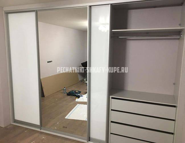 Встроенные шкафы на заказ Печатники